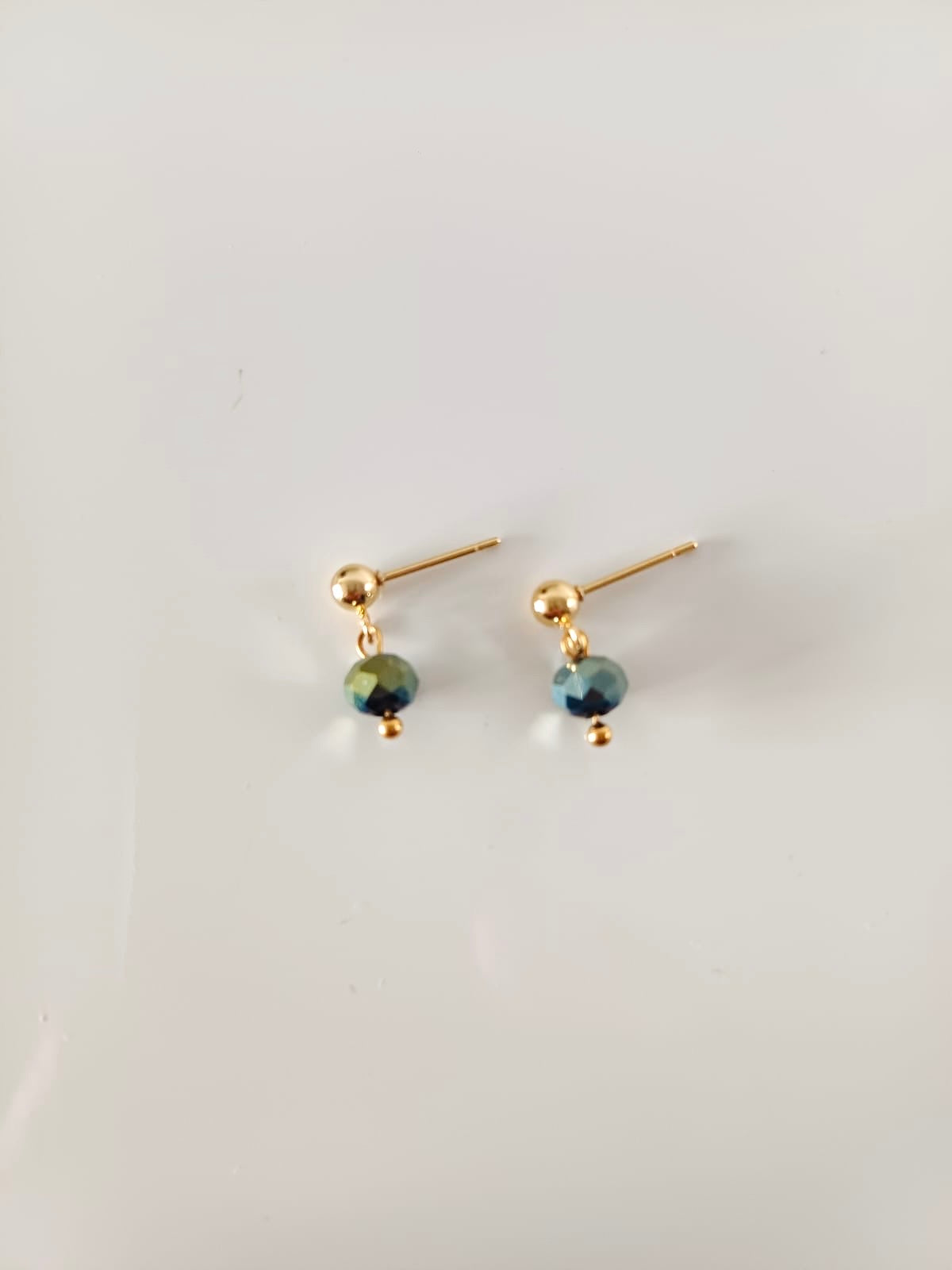Boucles d'oreilles Hématite