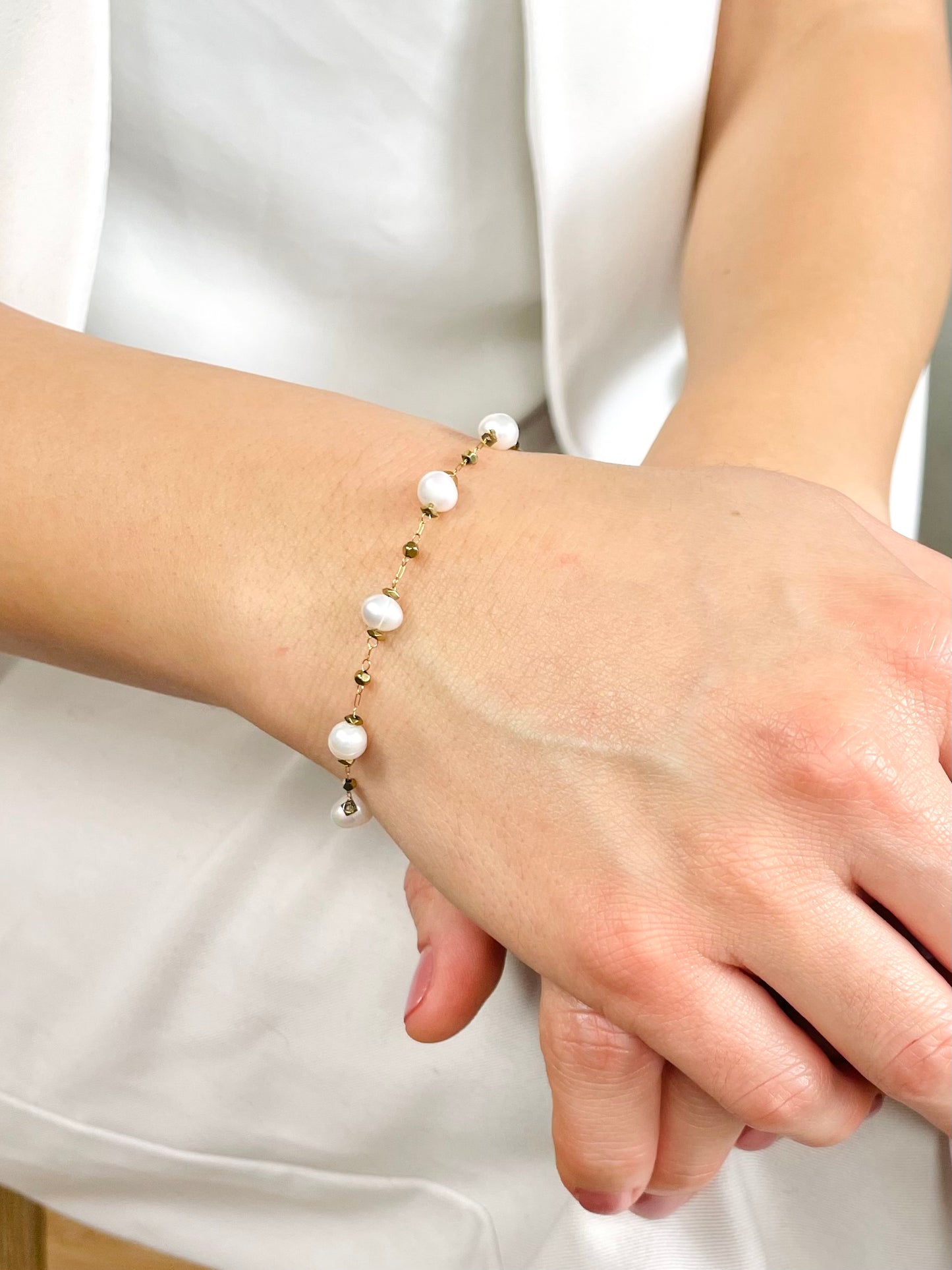 Bracelet perle d'eau douce