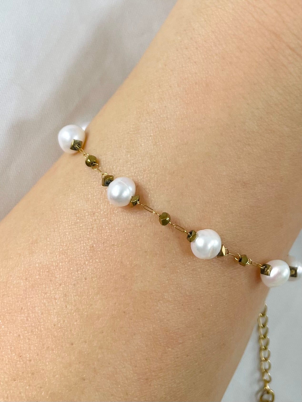 Bracelet perle d'eau douce