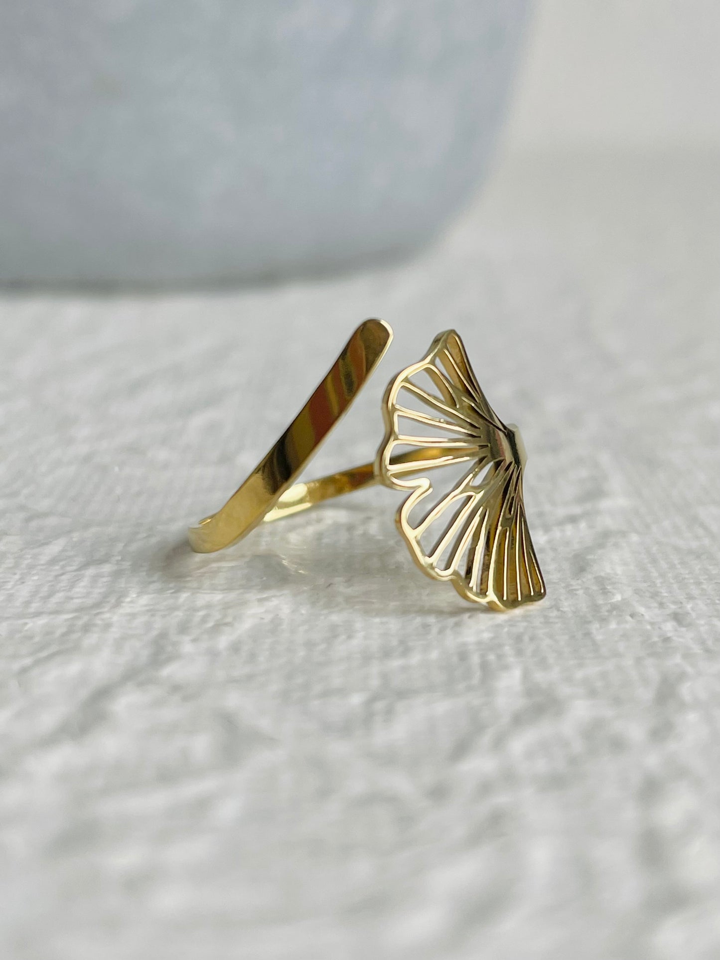Bague Ginkgo