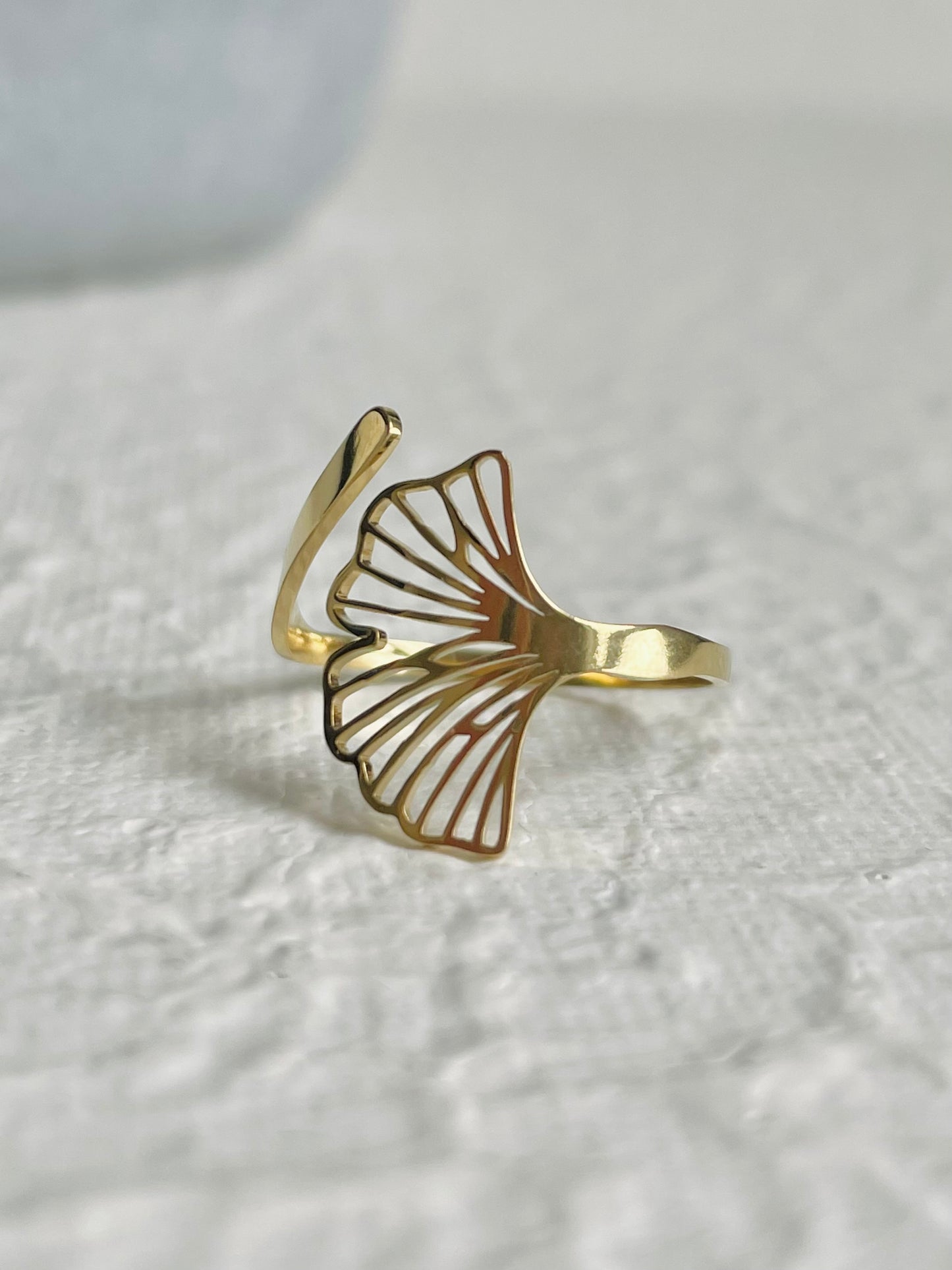 Bague Ginkgo