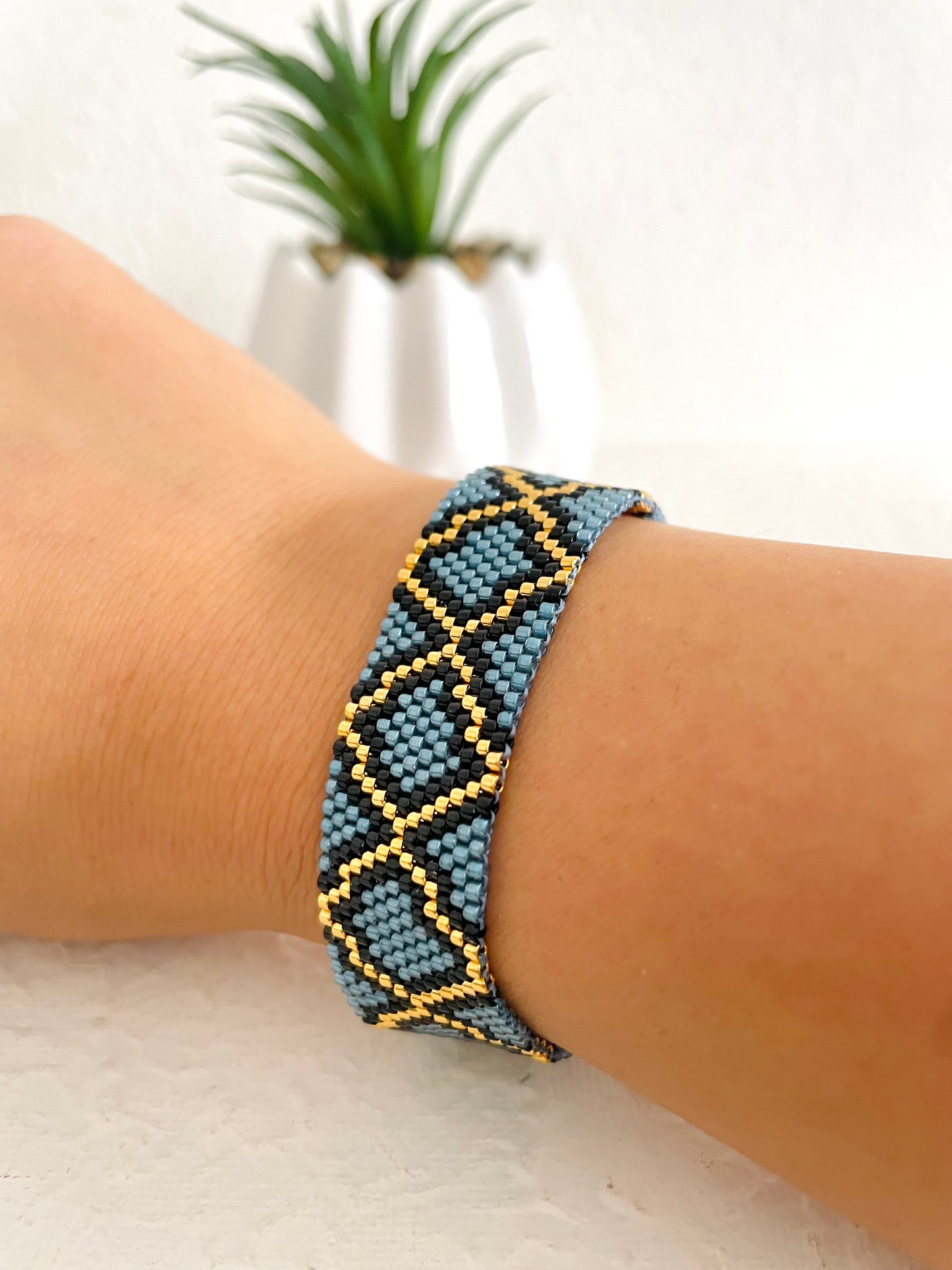Bracelet miyuki serpent