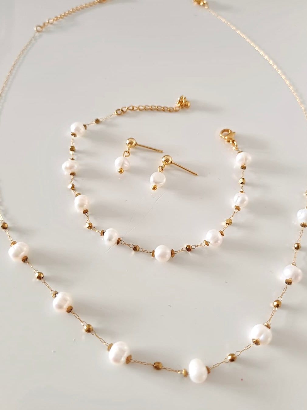 Collier perle d'eau douce