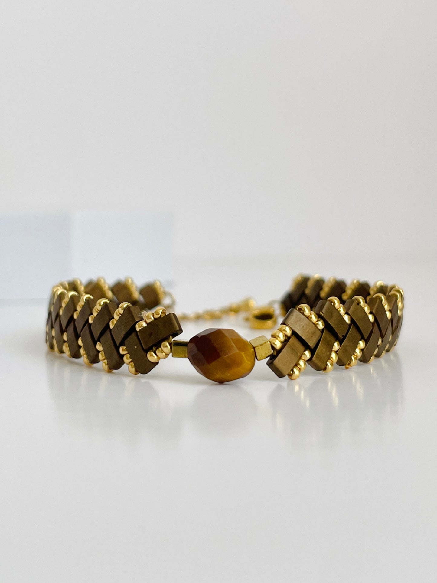 Bracelet Mina avec pierre naturelle