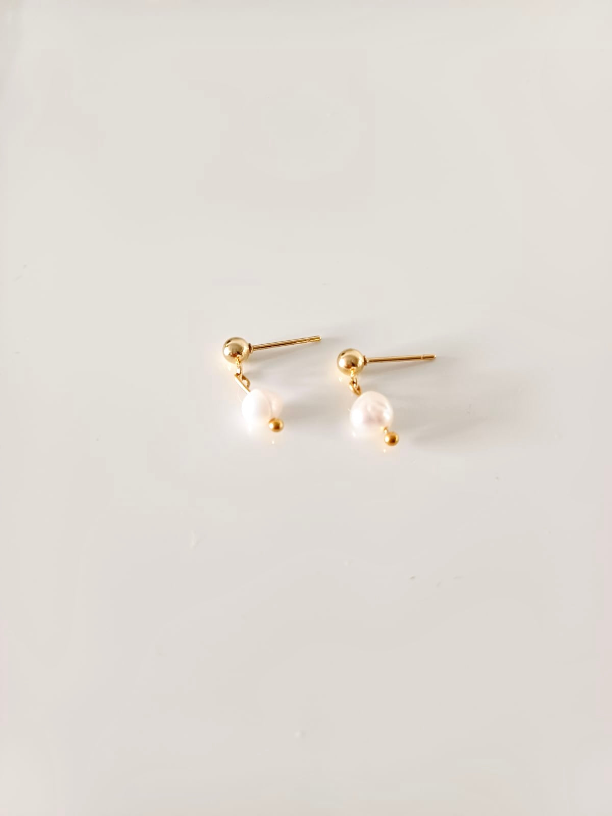 Boucles d’oreilles perle d’eau douce