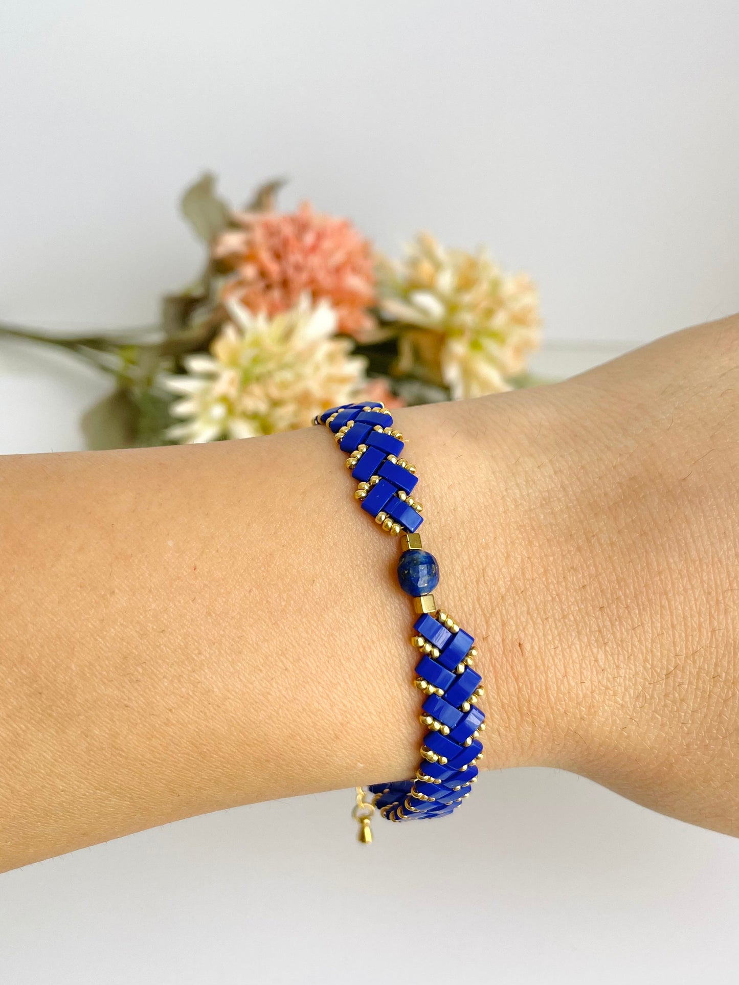 Bracelet Mina avec pierre naturelle
