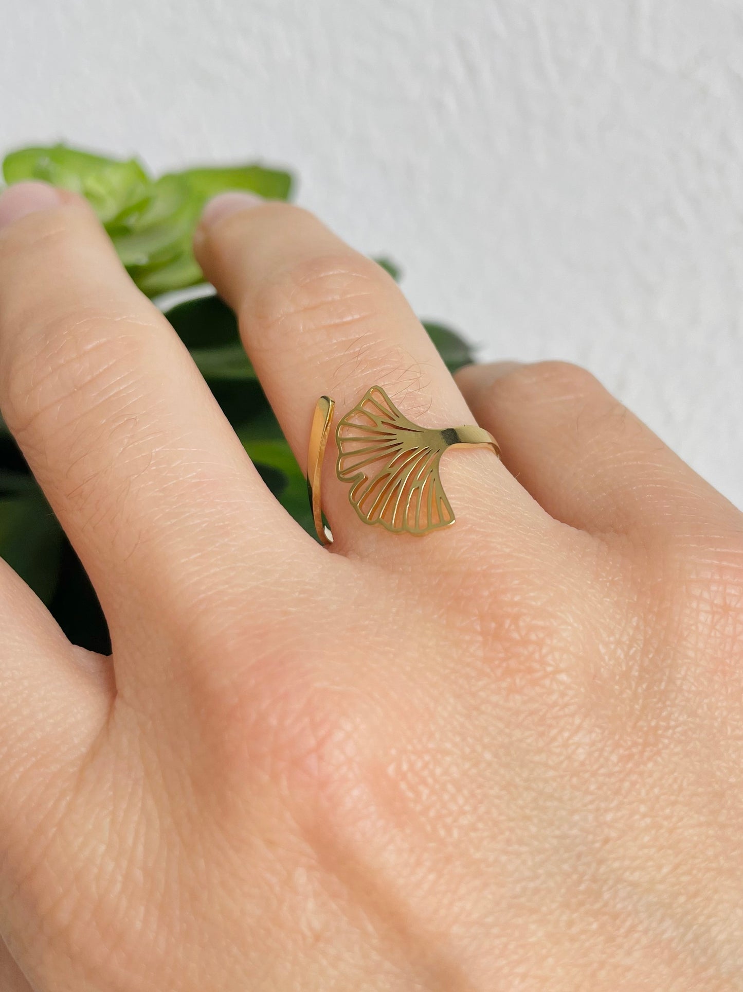 Bague Ginkgo