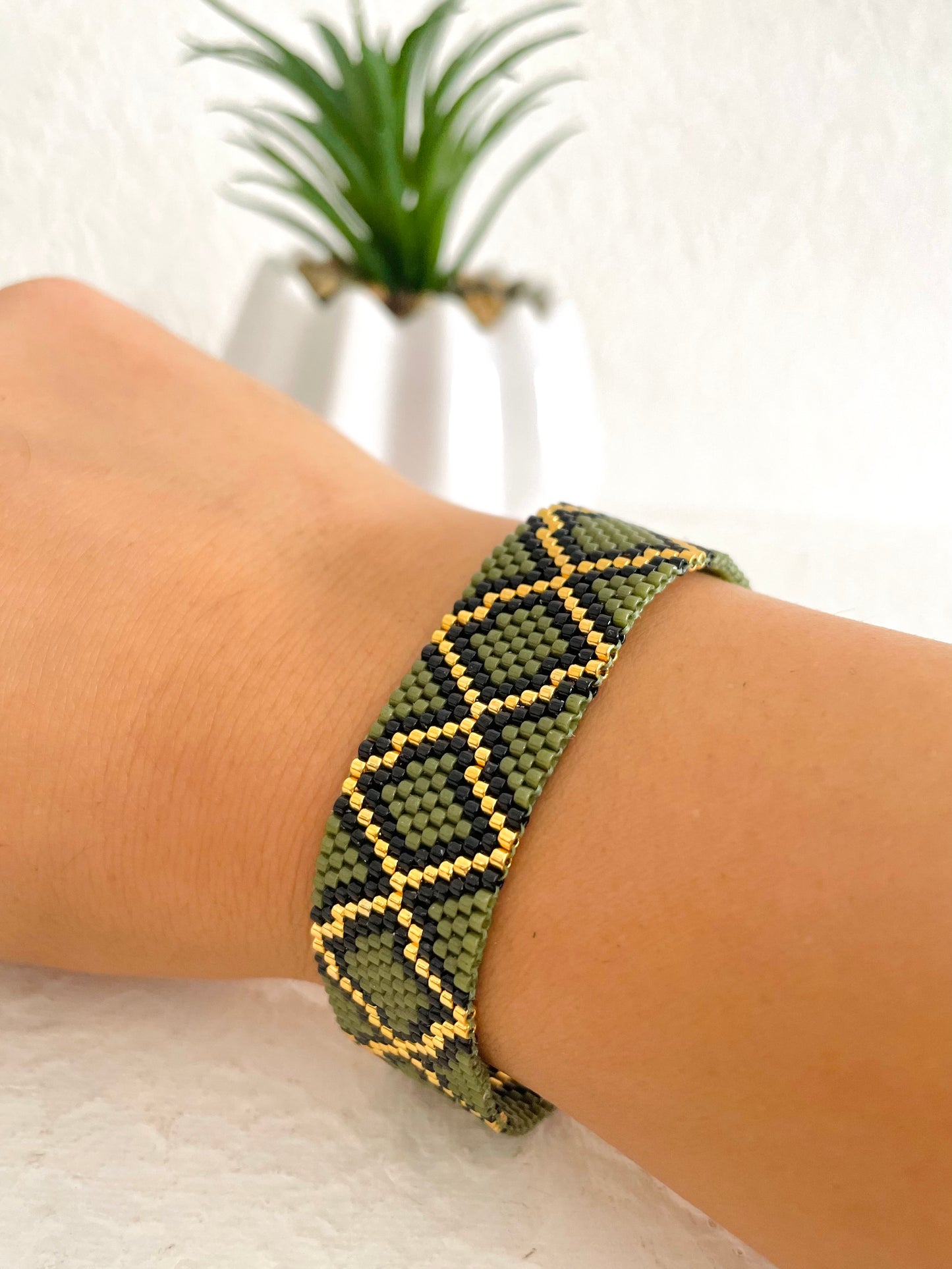 Bracelet miyuki serpent