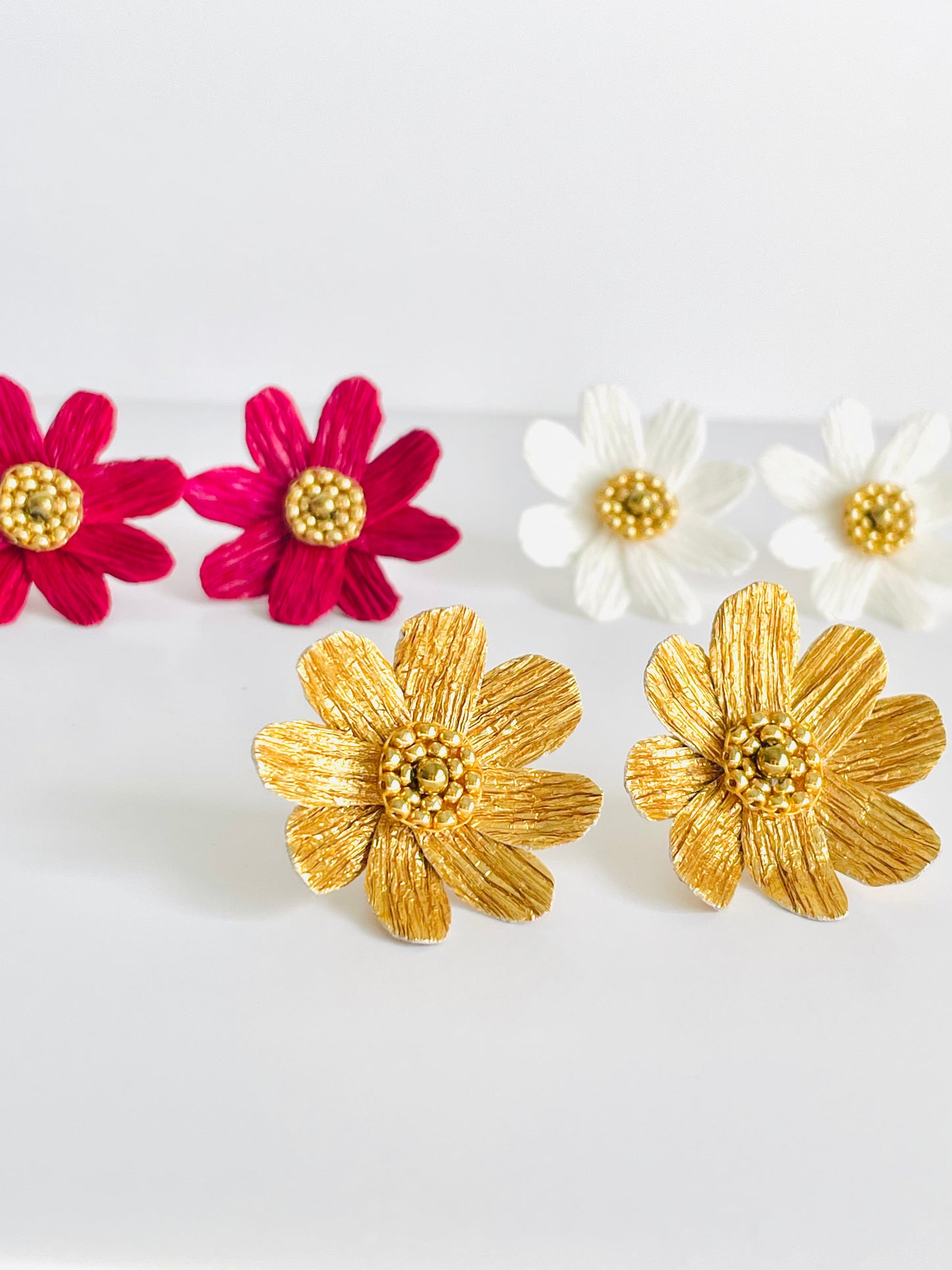 Boucle d'oreille Marguerite