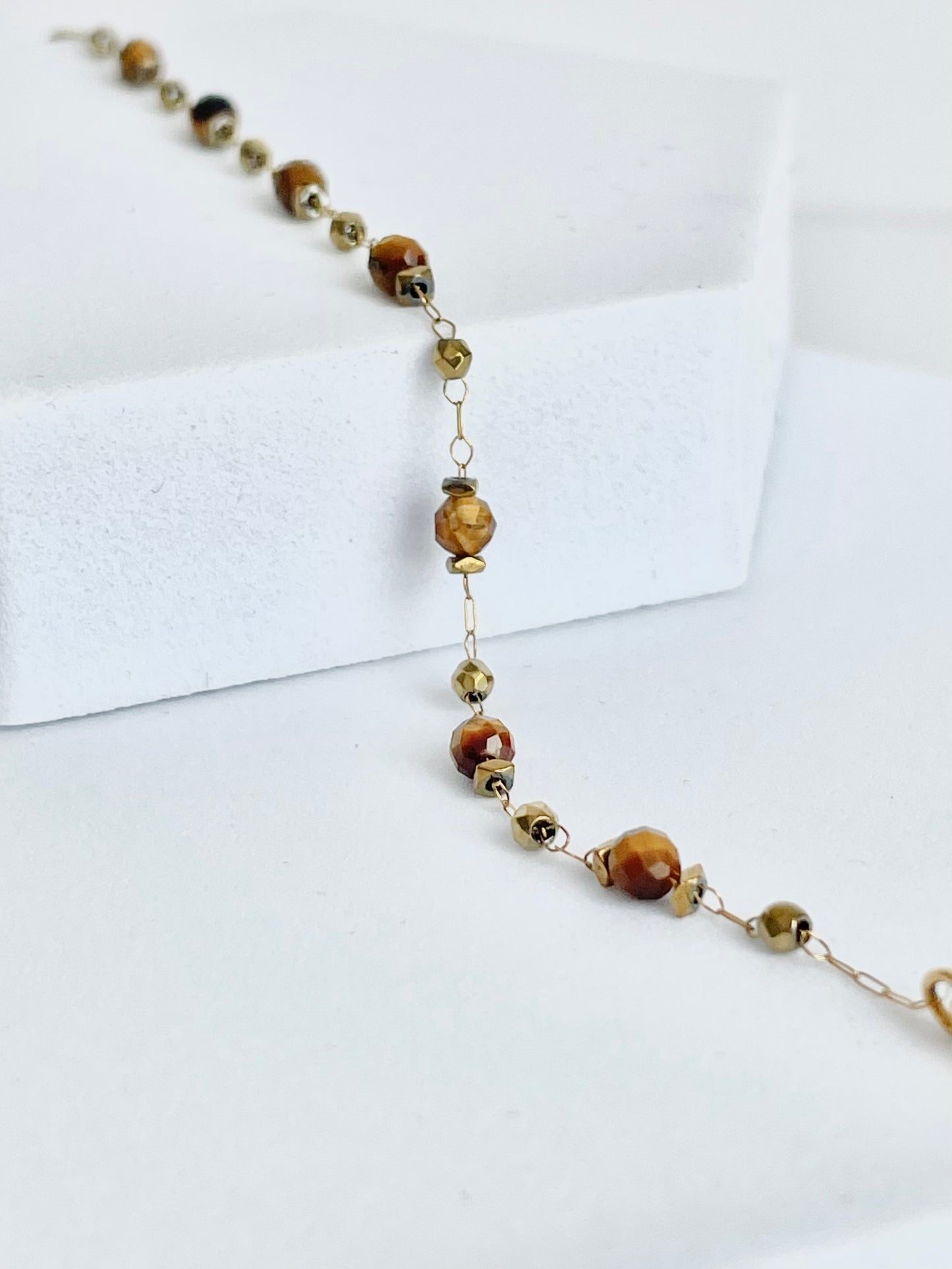 Bracelet pierres naturelle œil de tigre