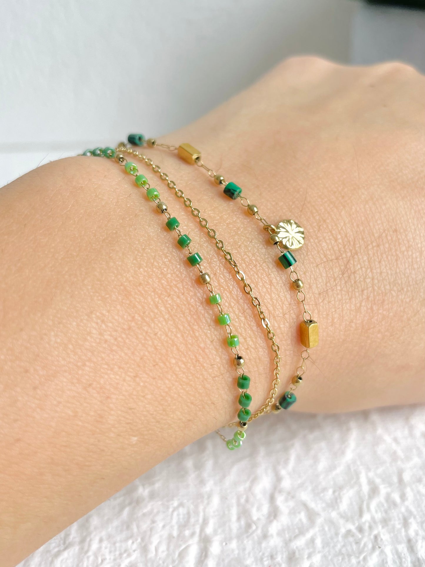 Bracelet trois chaînes